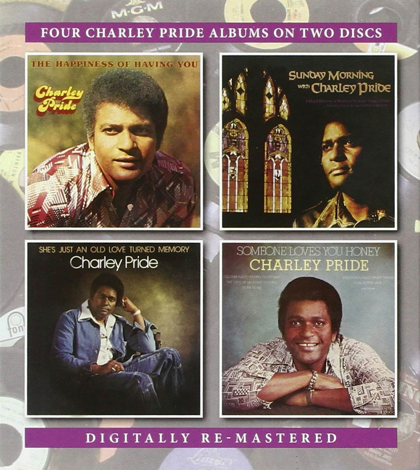 Charley Pride CD: Country Classics-Night Games-Power Of Love-Back To The  Country (2-CD) Bear Family Records, Charley Pride Country Charley Pride