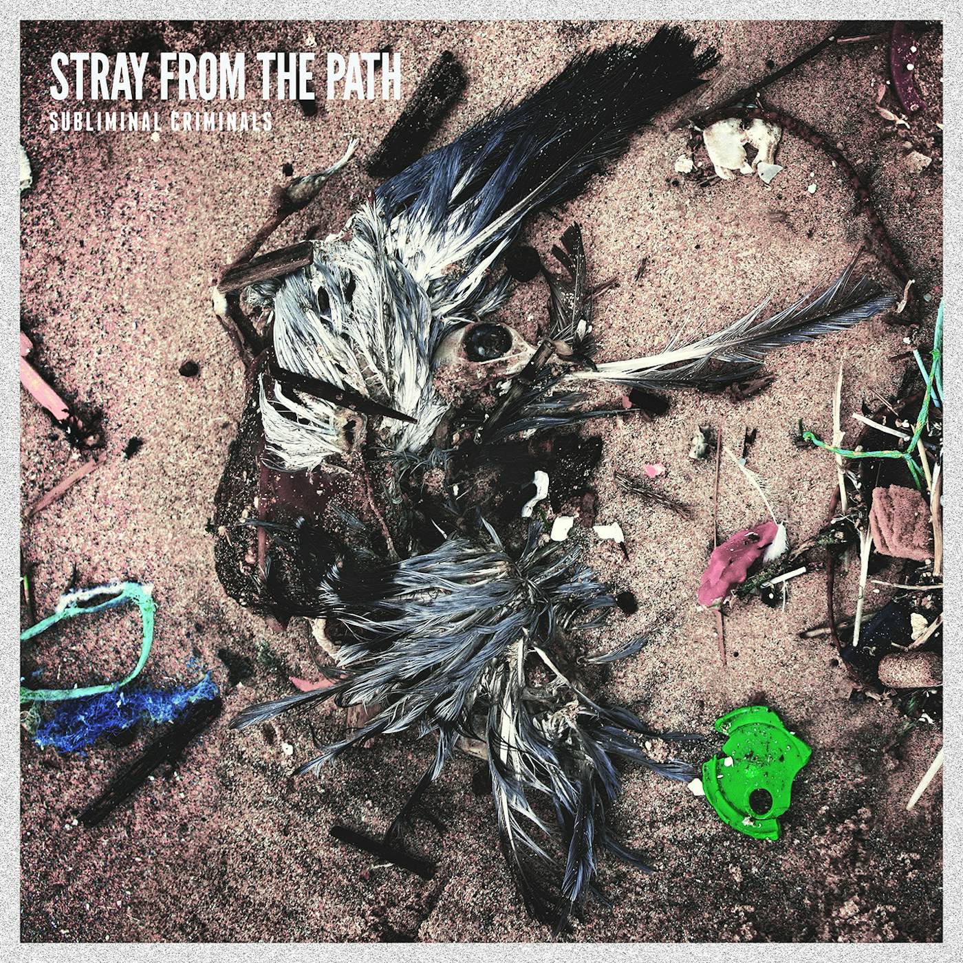 Stray From The Path SUBLIMINAL CRIMINALS (GREEN/YELLOW SPLIT) Vinyl Record