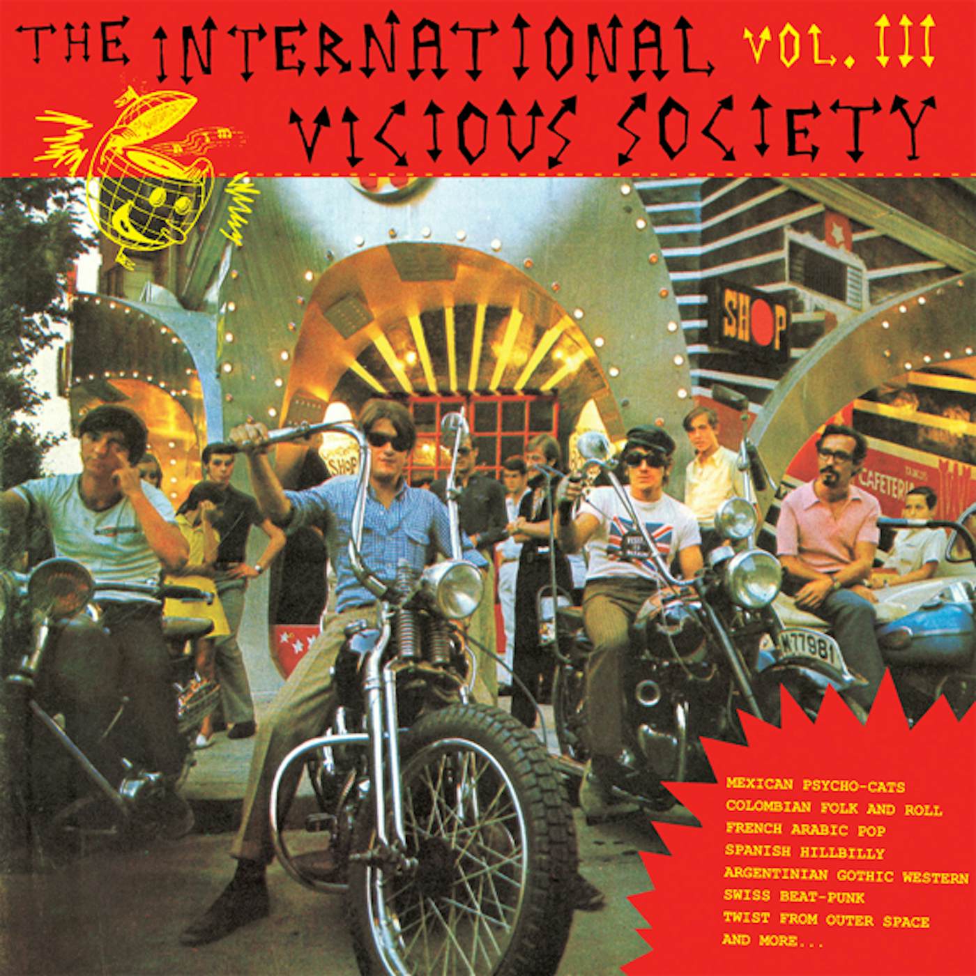 INTERNATIONAL VICIOUS SOCIETY VOL. III / VARIOUS Vinyl Record
