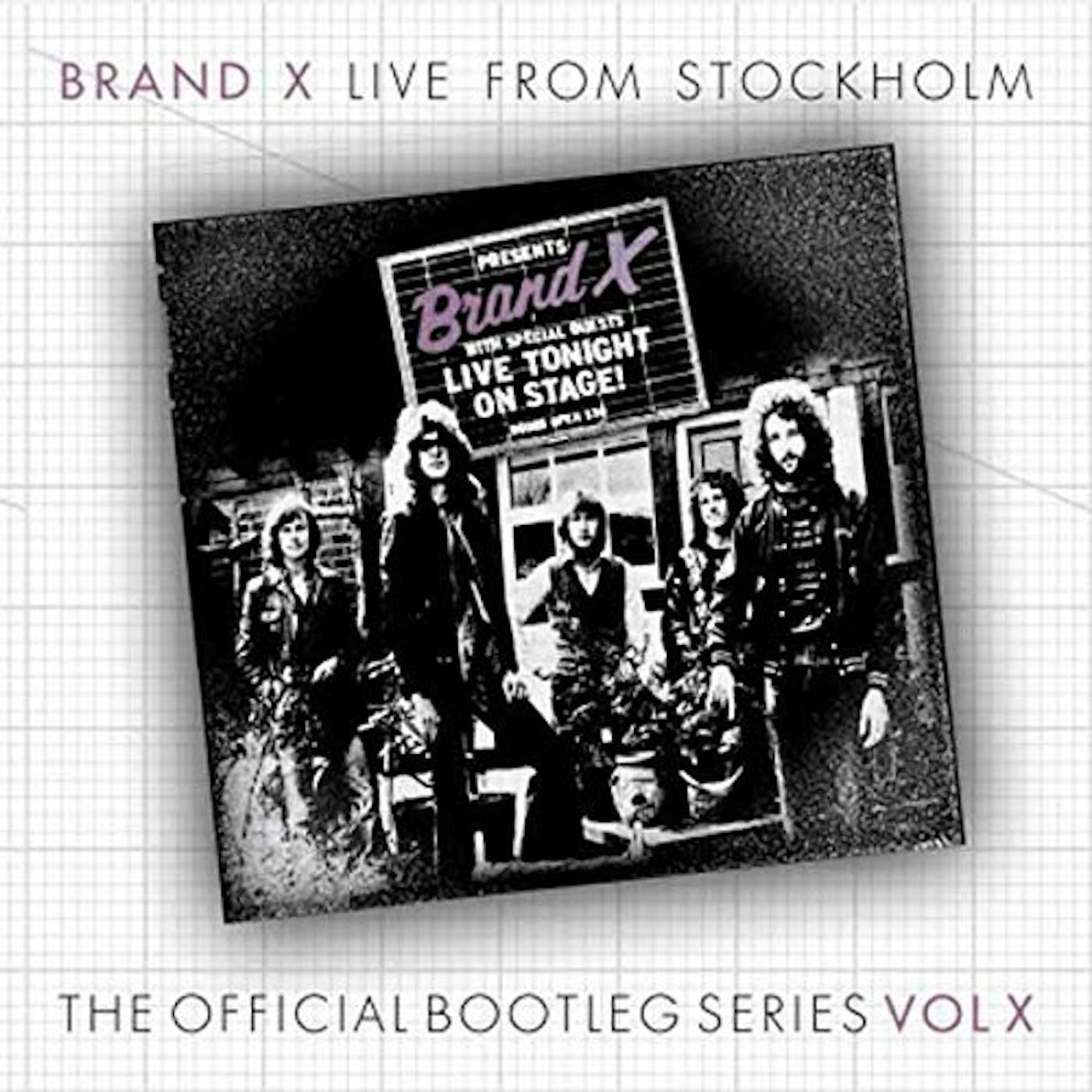 Brand X STOCKHOLME MARCH 30TH 1978 CD