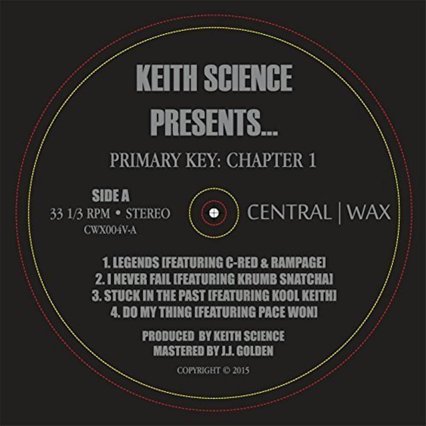 Keith Science PRIMARY KEY: CHAPTER 1 Vinyl Record