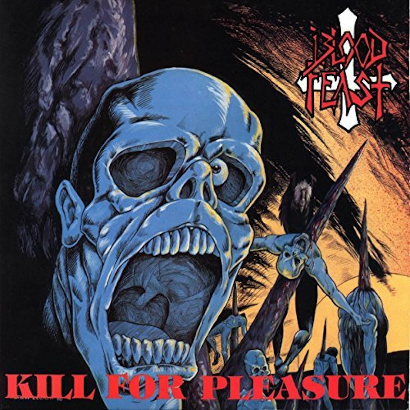 Blood Feast KILL FOR PLEASURE / FACE FATE CD