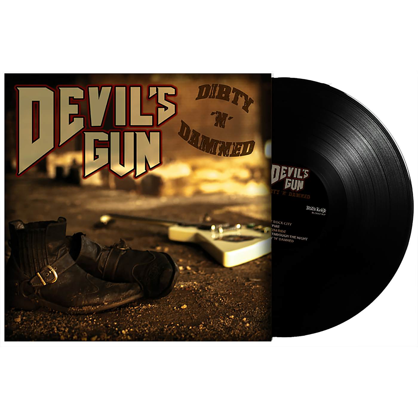 Devil's Gun DIRTY N DAMNED Vinyl Record