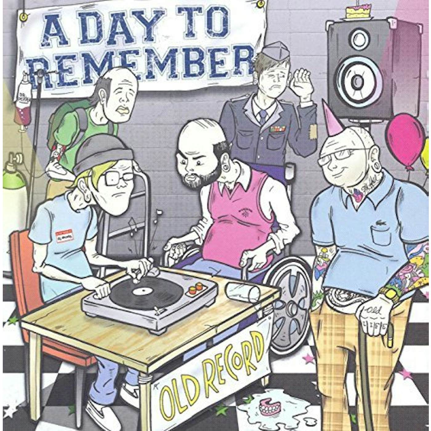 A Day To Remember Old Record Vinyl Record