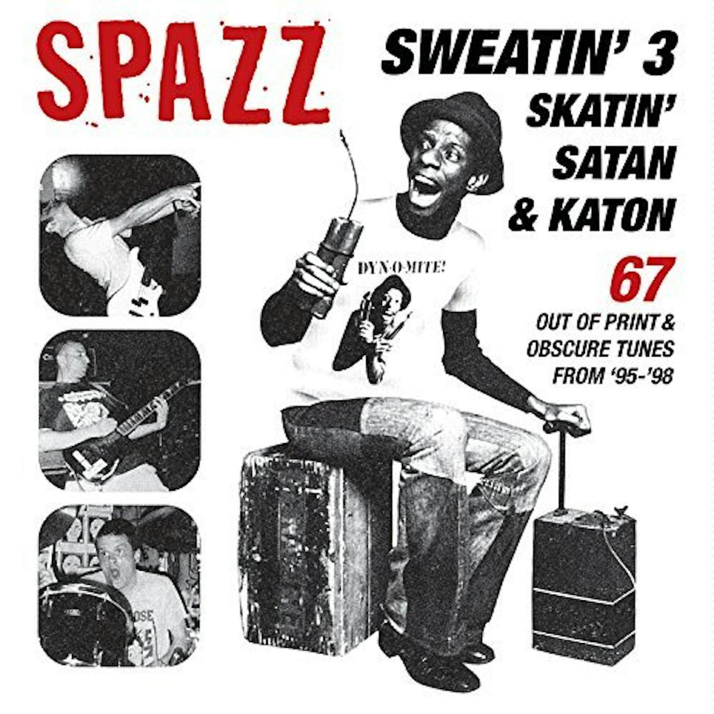 Spazz SWEATIN 3: SKATIN' SATAN & KATON CD