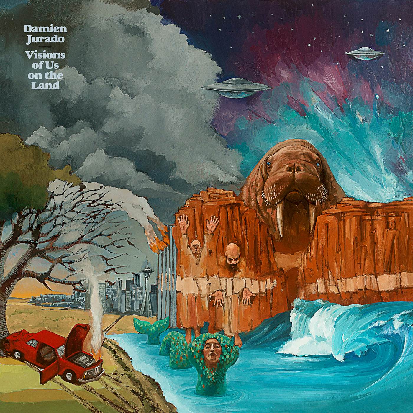 Damien Jurado Visions of Us on the Land Vinyl Record