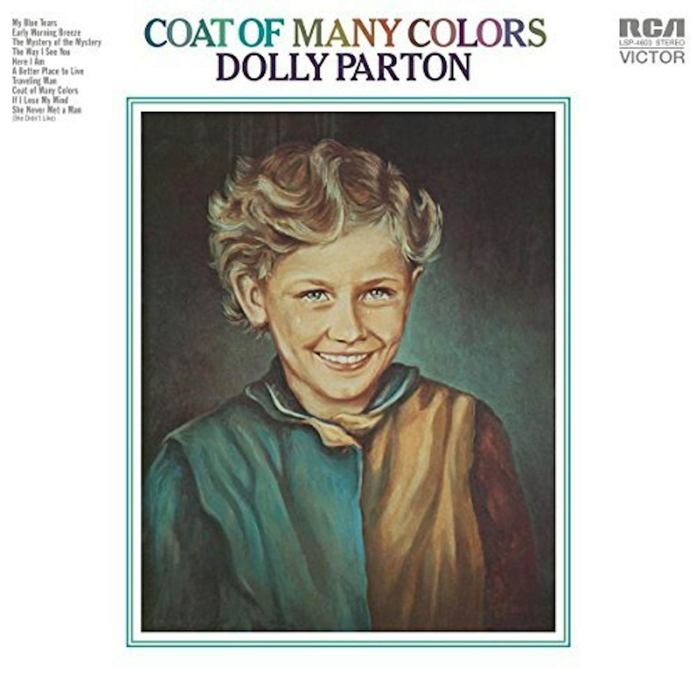 Dolly Parton Coat Of Many Colors Vinyl Record