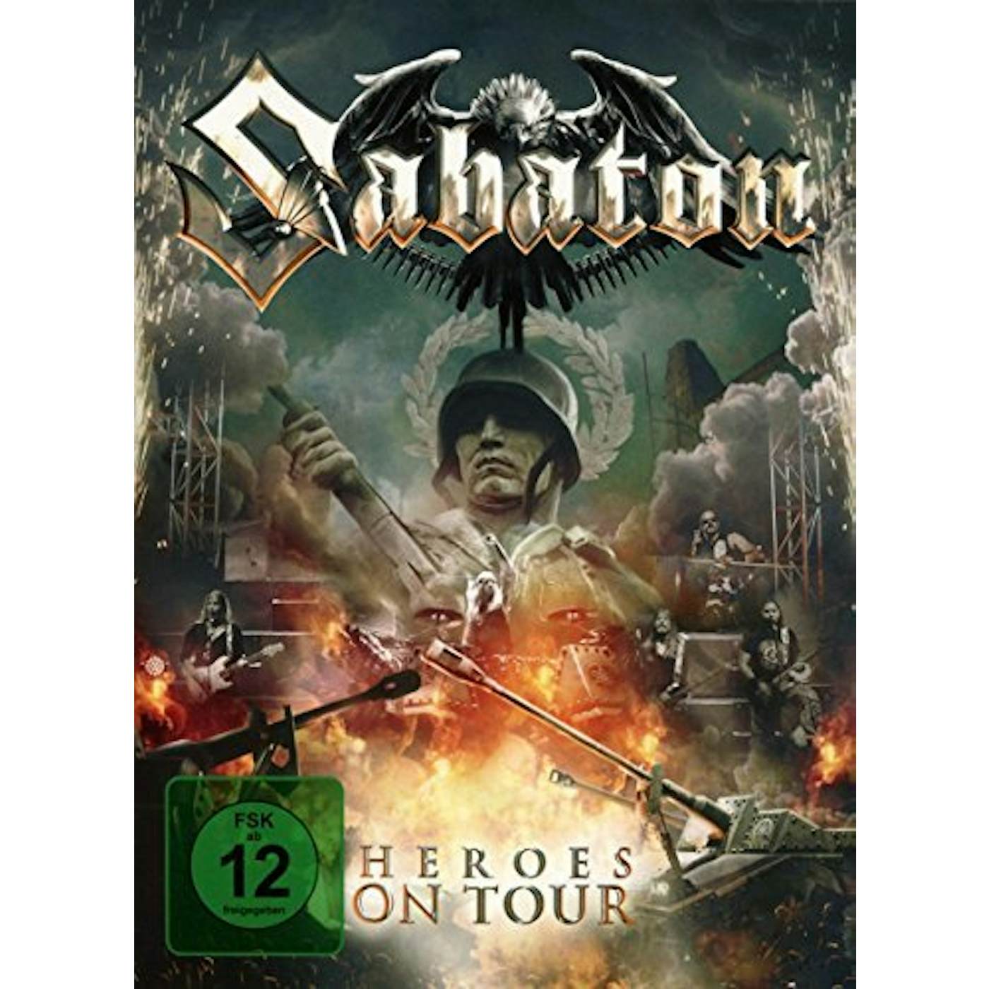 Sabaton HEROES ON TOUR (WITH BONUS DVD) CD
