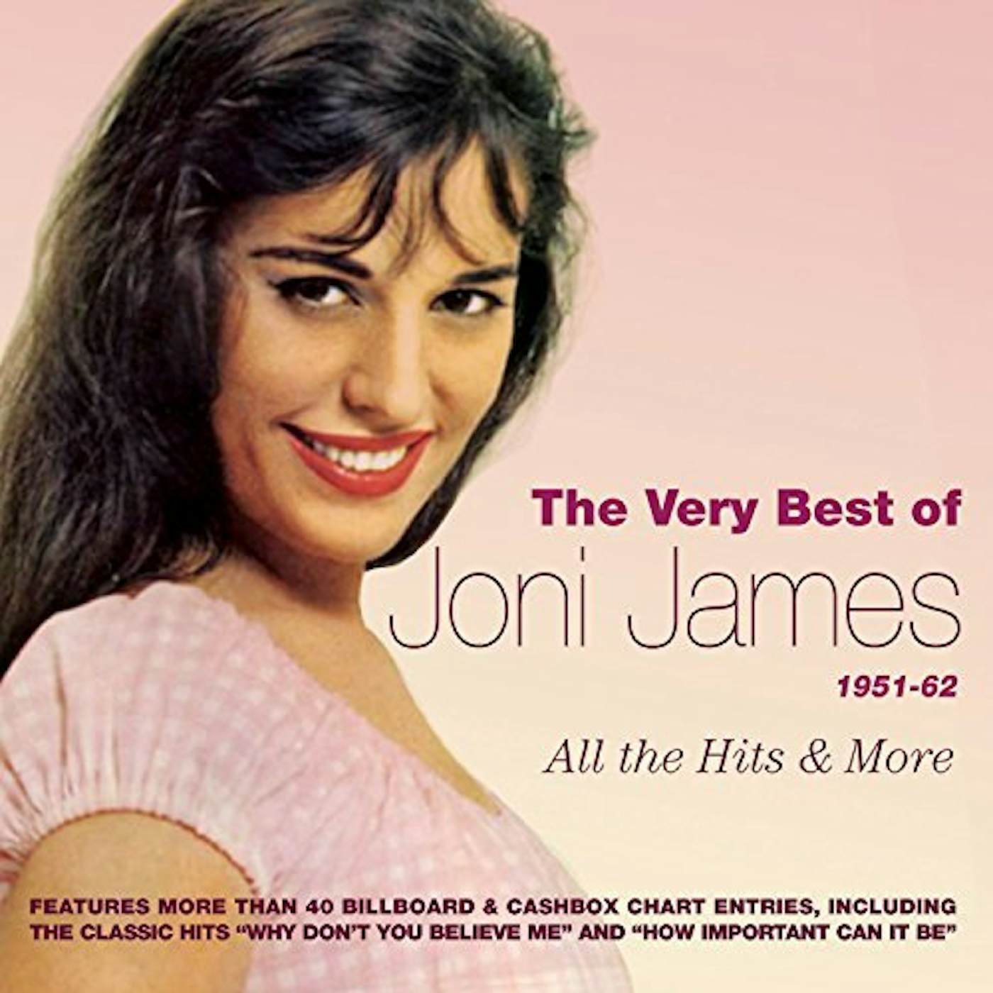 VERY BEST OF JONI JAMES 1951-62: ALL HITS & MORE CD