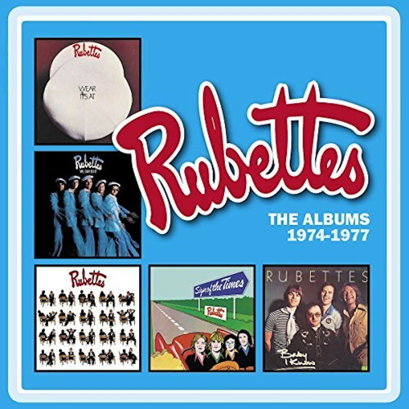 The Rubettes ALBUMS 1974-1977 CD