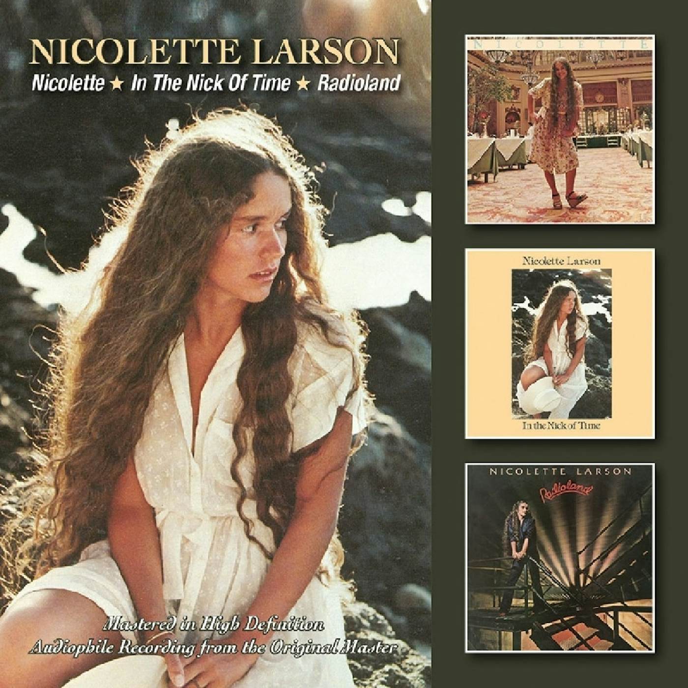 Nicolette Larson NICOLETTE/IN THE NICK OF TIME/RADIOLAND CD