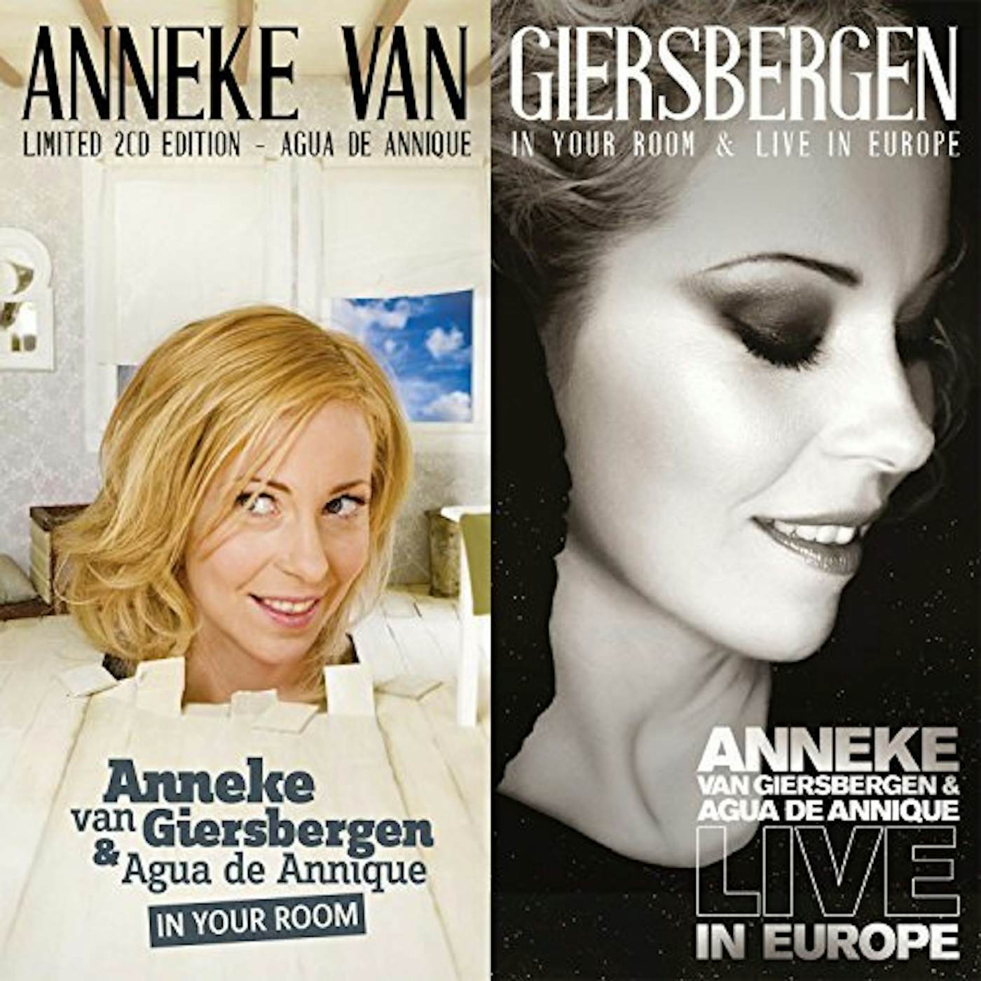Anneke Van Giersbergen IN YOUR ROOM & LIVE IN EUROPE CD