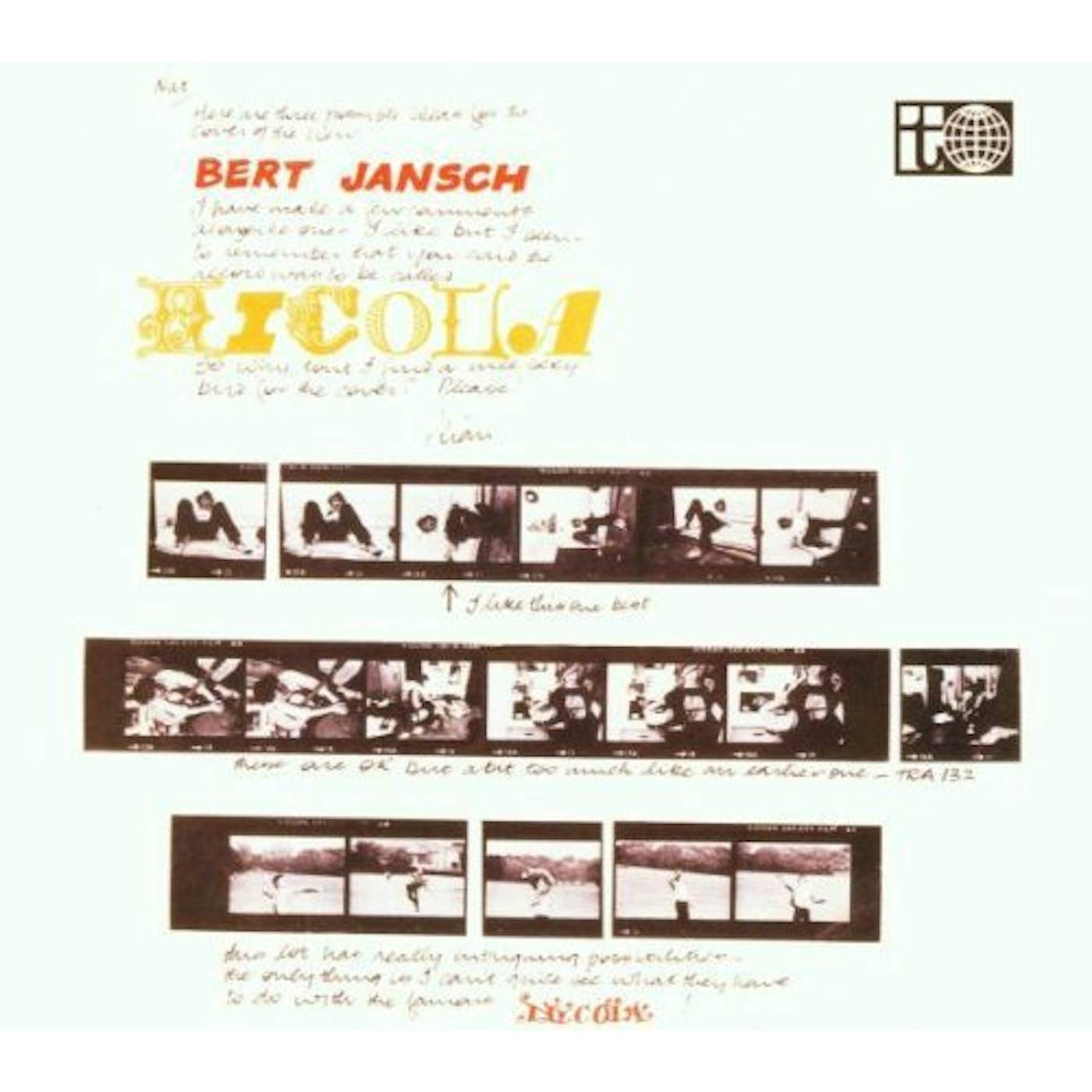 Bert Jansch Nicola Vinyl Record