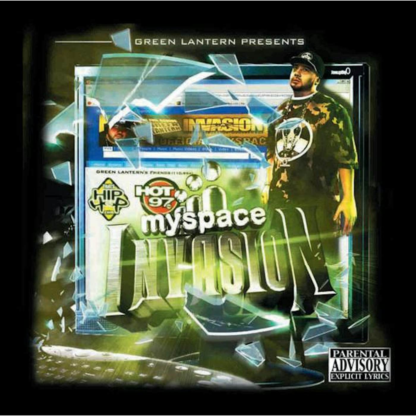 DJ Green Lantern MYSPACE INVASION CD