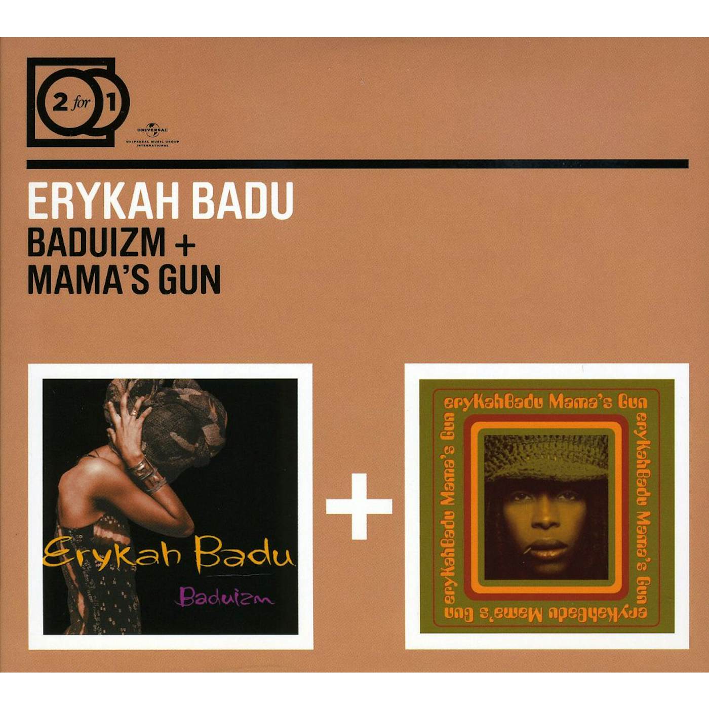 Erykah Badu BADUIZM / MAMAS GUN CD