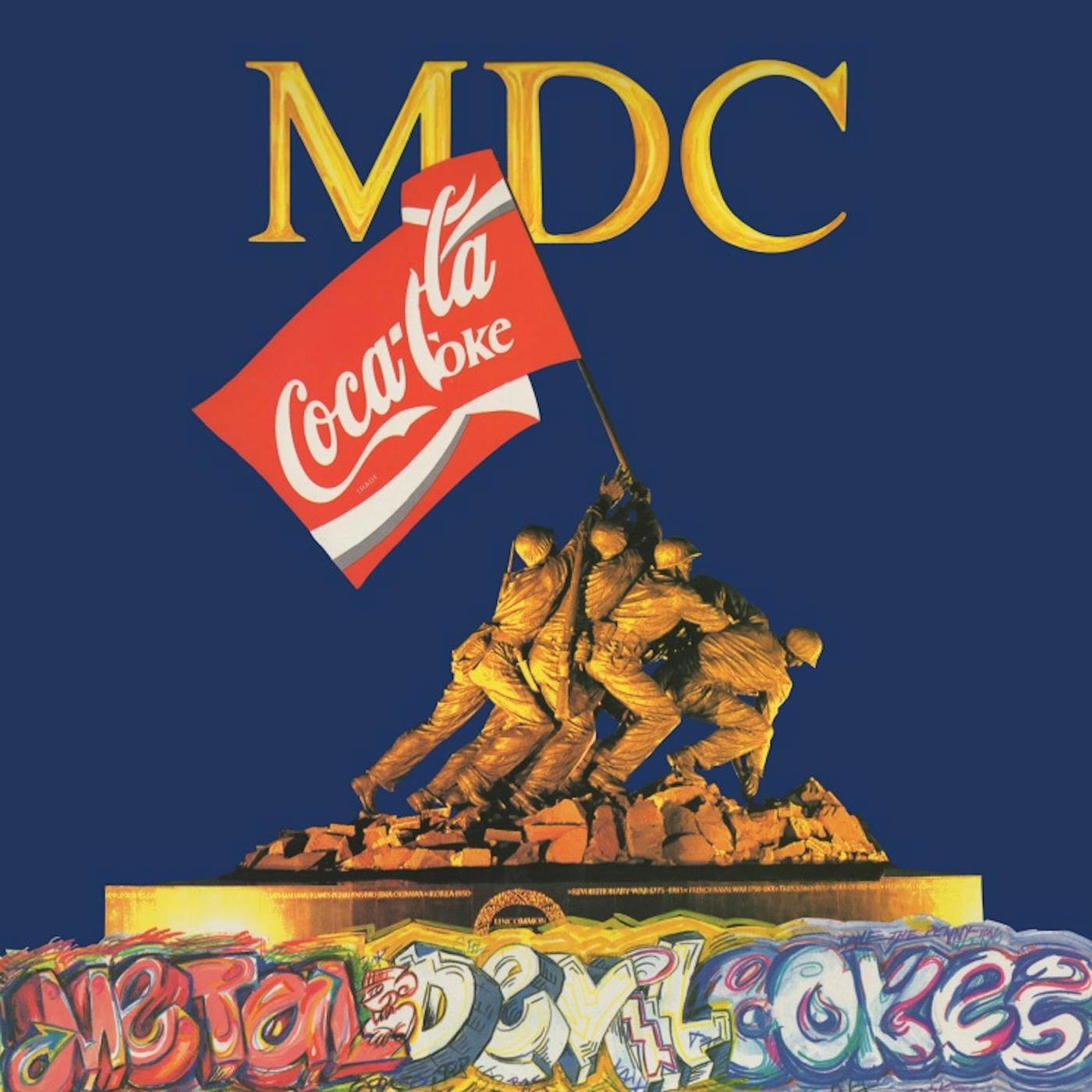 MDC METAL DEVIL COKES (TRANSLUCENT GOLD VINYL/LIMITED) (I) Vinyl Record