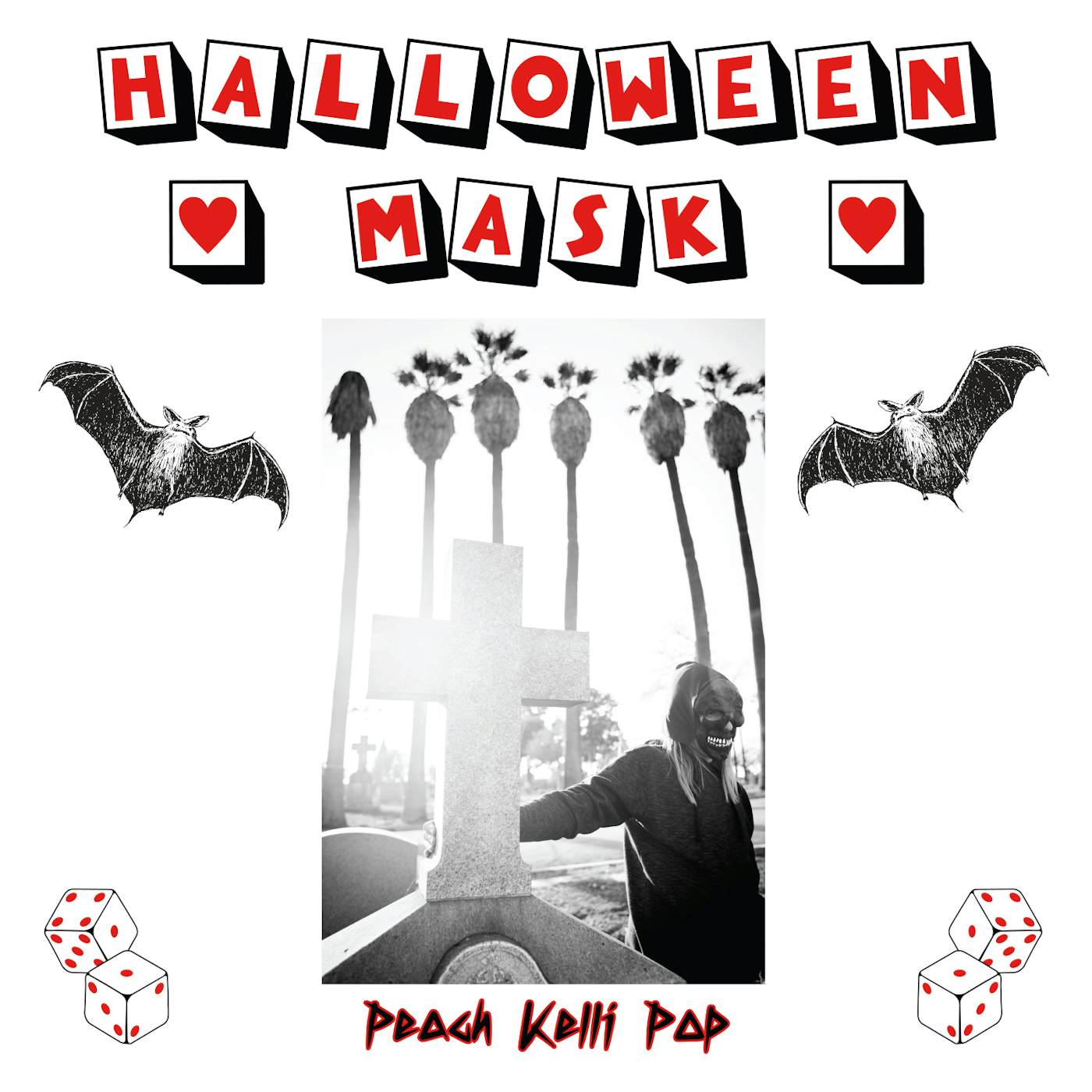 Peach Kelli Pop Halloween Mask Vinyl Record