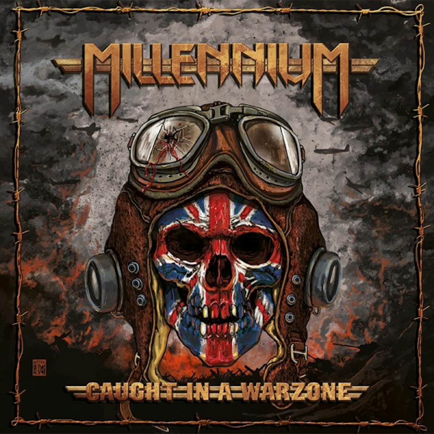Millenium CAUGHT IN A WARZONE CD