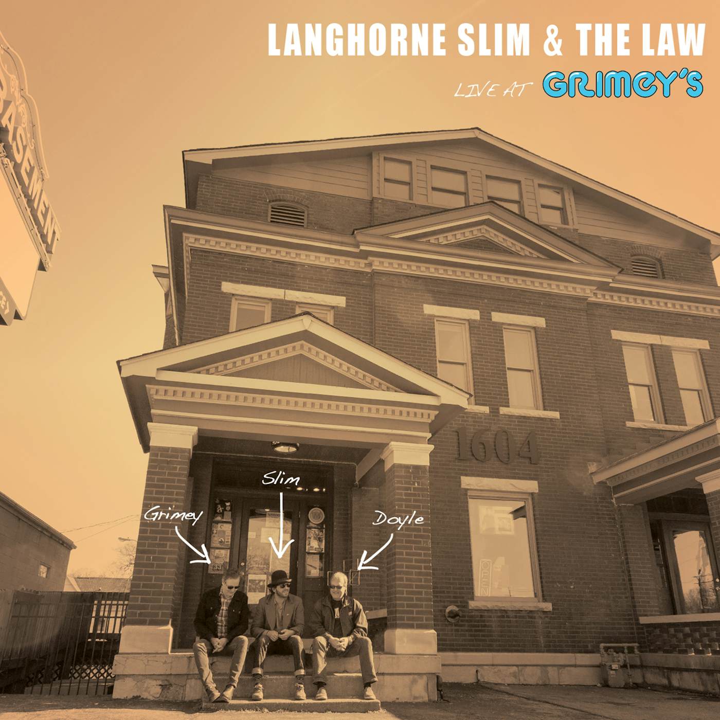Langhorne Slim LIVE AT GRIMEY'S CD