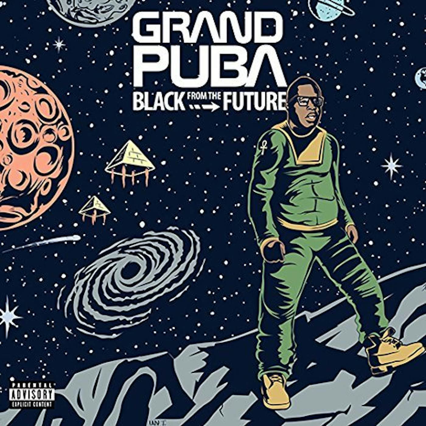 Grand Puba BLACK FROM THE FUTURE CD