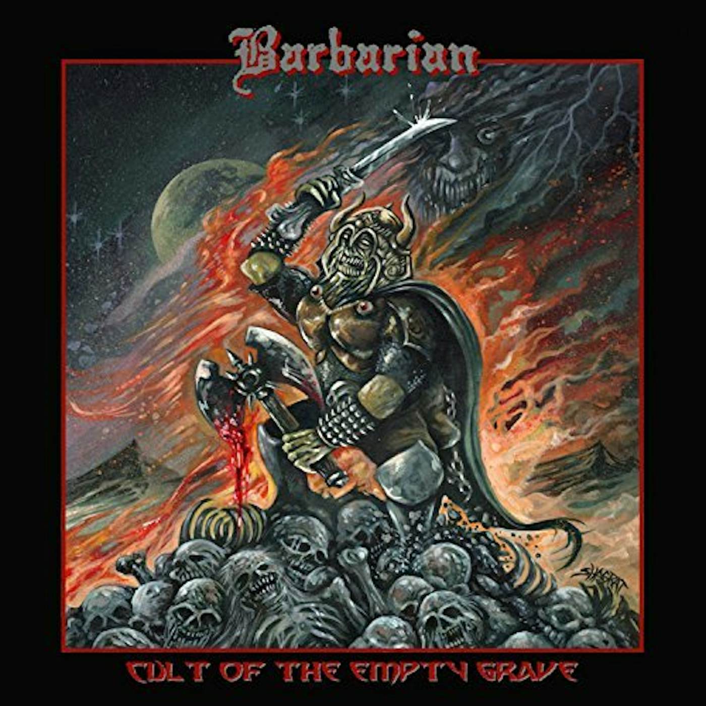 Barbarian CULT OF THE EMPTY GRAVE CD
