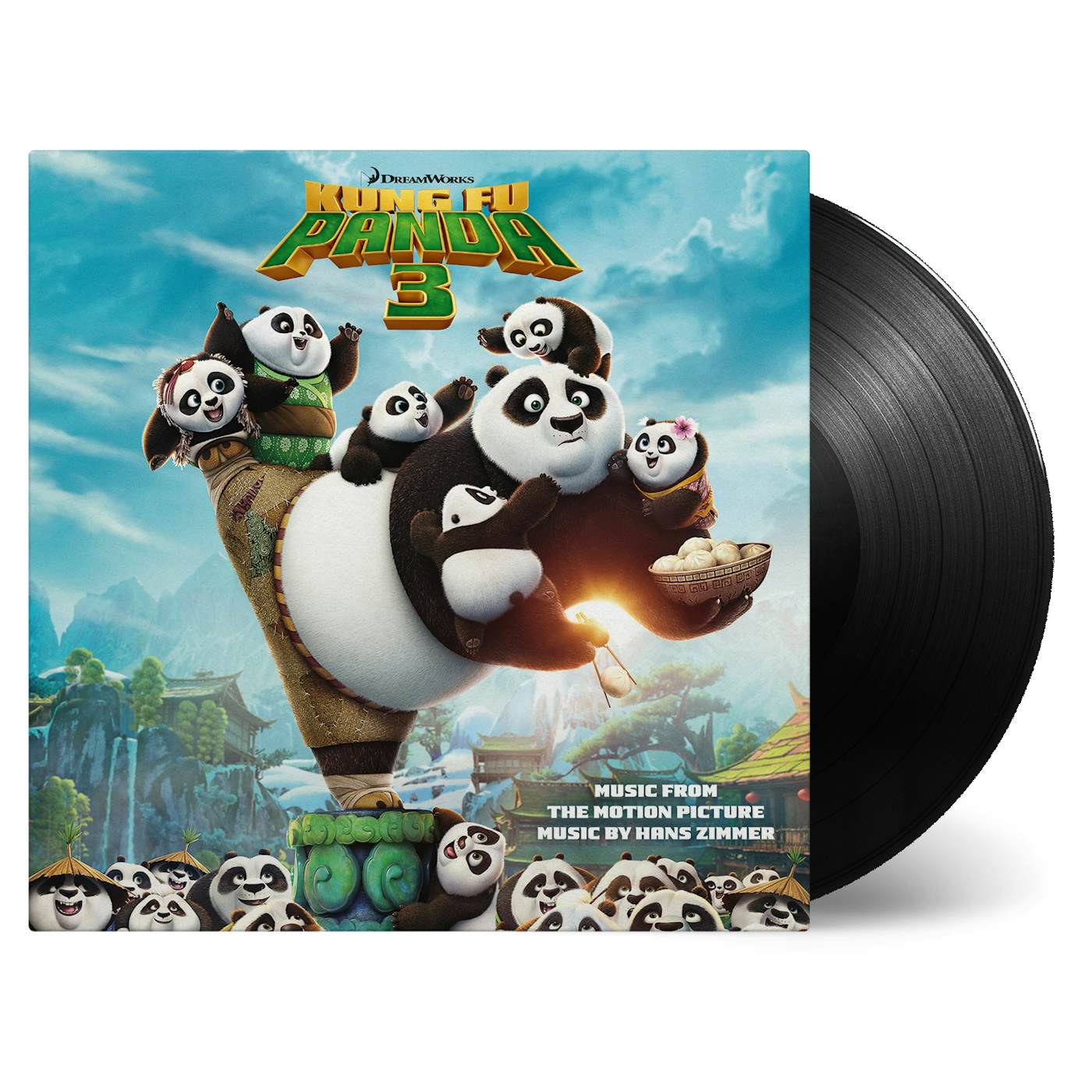 Hans Zimmer Kung Fu Panda 3 - Original Soundtrack Vinyl Record