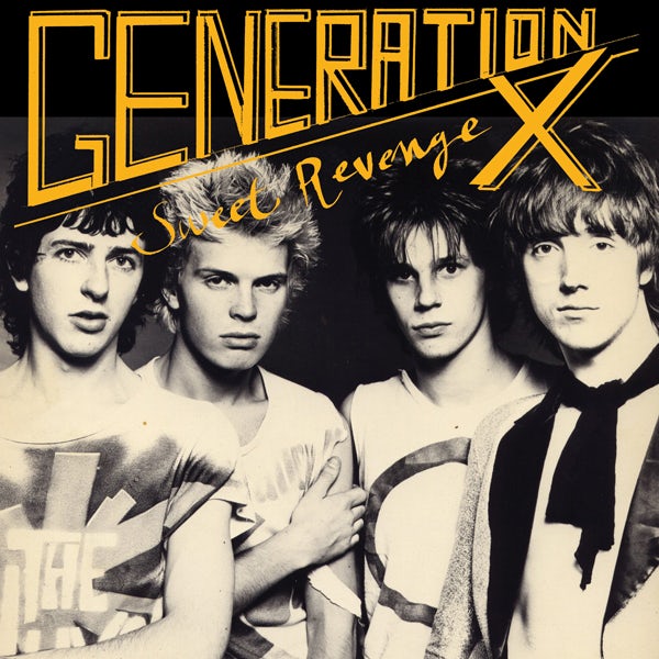 Generation X SWEET REVENGE Vinyl Record