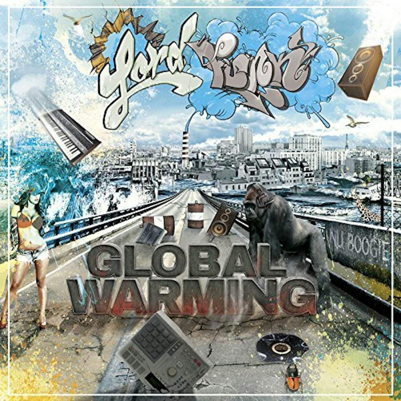 Lord Funk Global Warming Vinyl Record