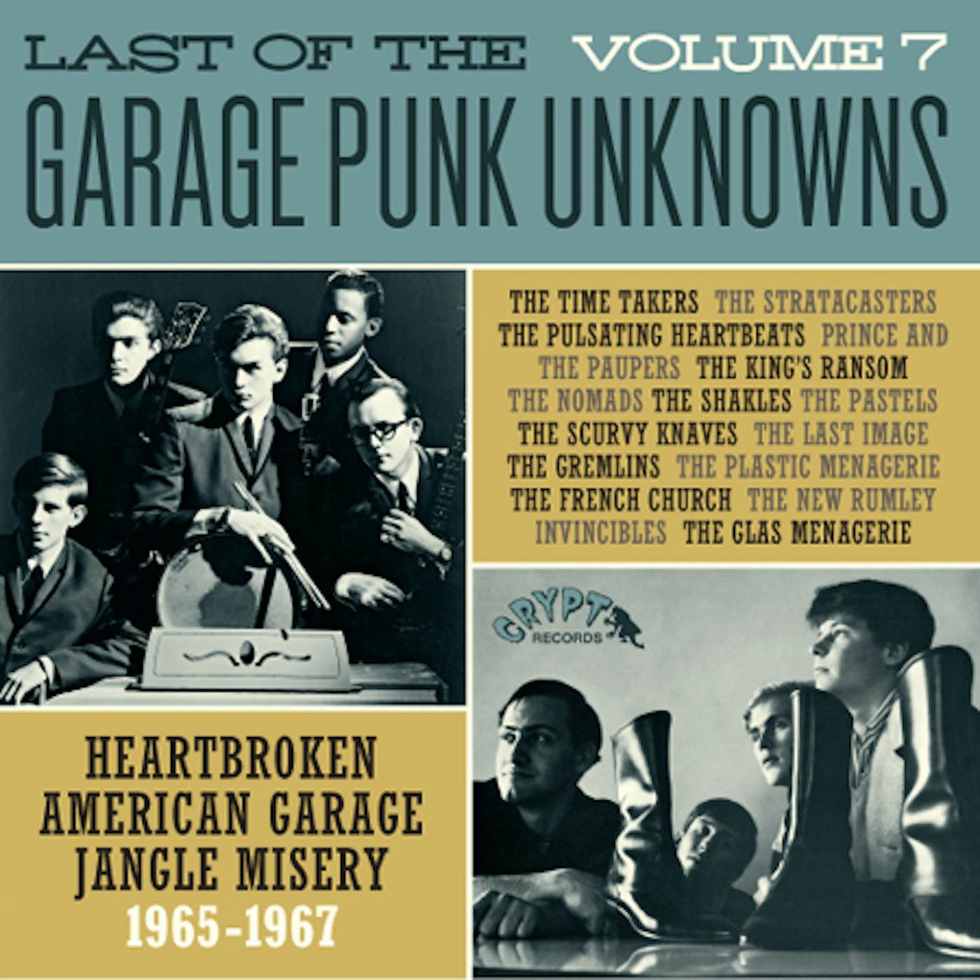 LAST OF THE GARAGE PUNK UNKNOWNS 7 / VARIOUS Vinyl Record