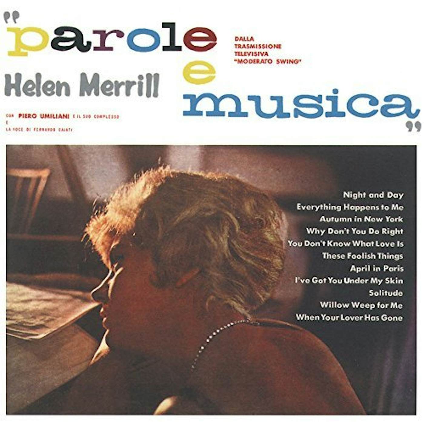 Helen Merrill PAROLE E MUSICA CD