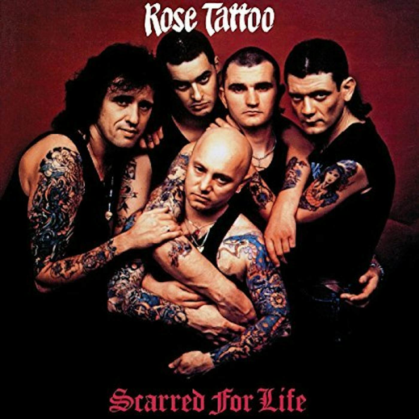 Rose Tattoo Scarred for Life Vinyl Record