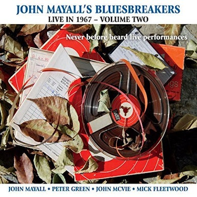 John Mayall & the Bluesbreakers LIVE IN 1967 VOL. 2 Vinyl Record