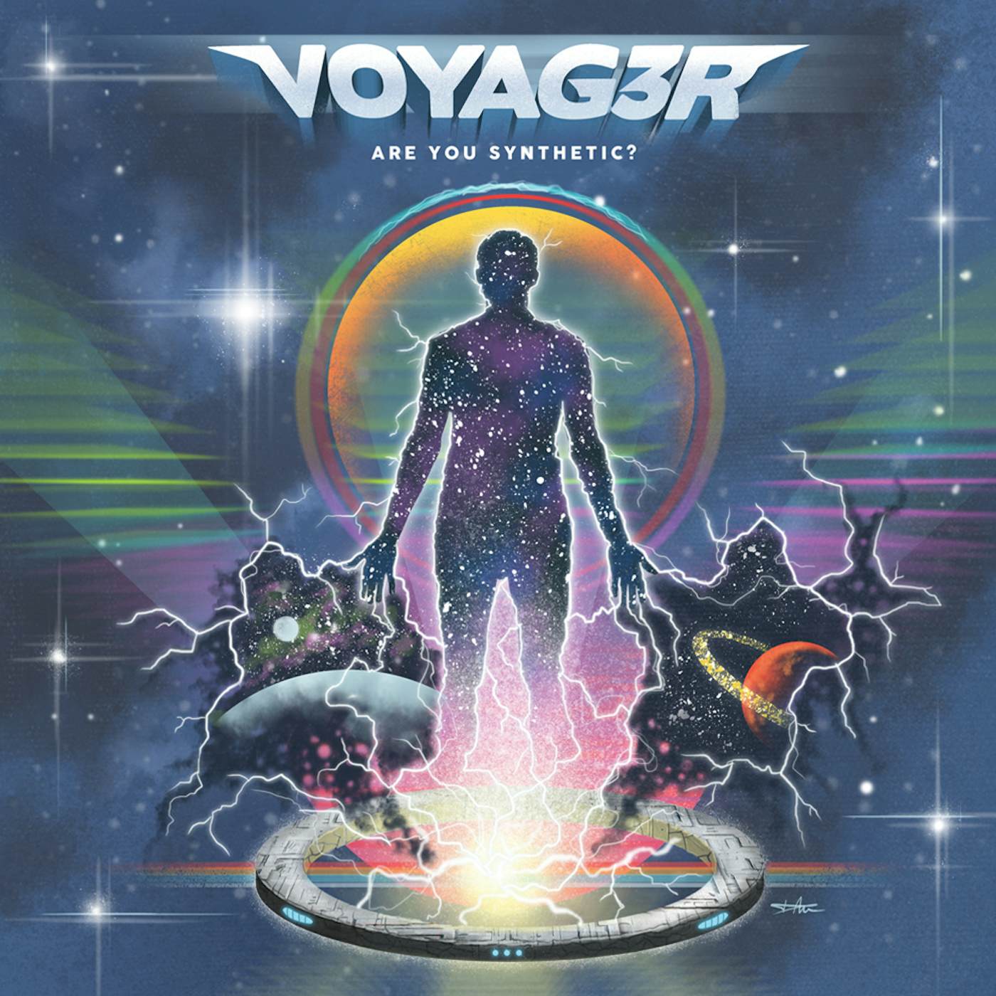 Voyag3r Are You Synthetic? Vinyl Record