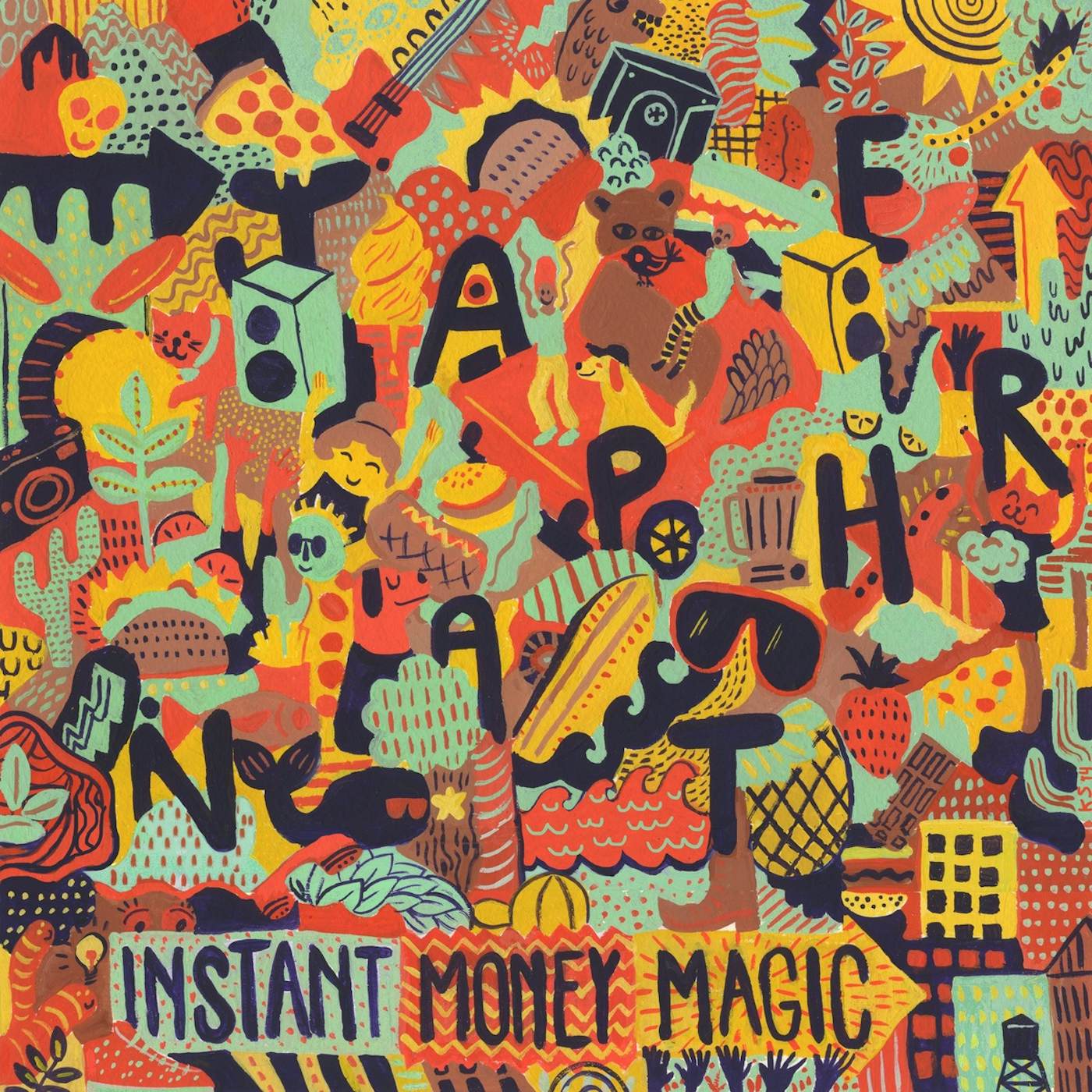 Japanther INSTANT MONEY MAGIC Vinyl Record