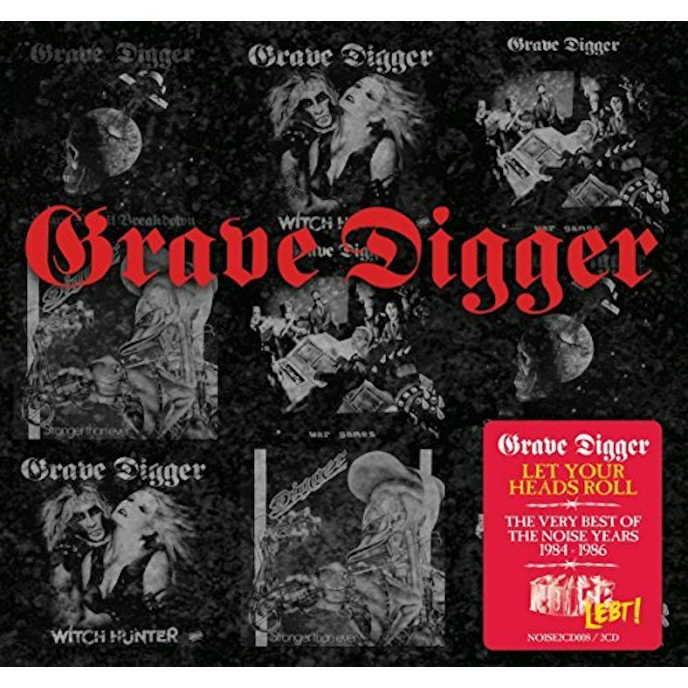 Grave Digger LET YOUR HEADS ROLL: VERY BEST OF THE NOISE YEARS CD