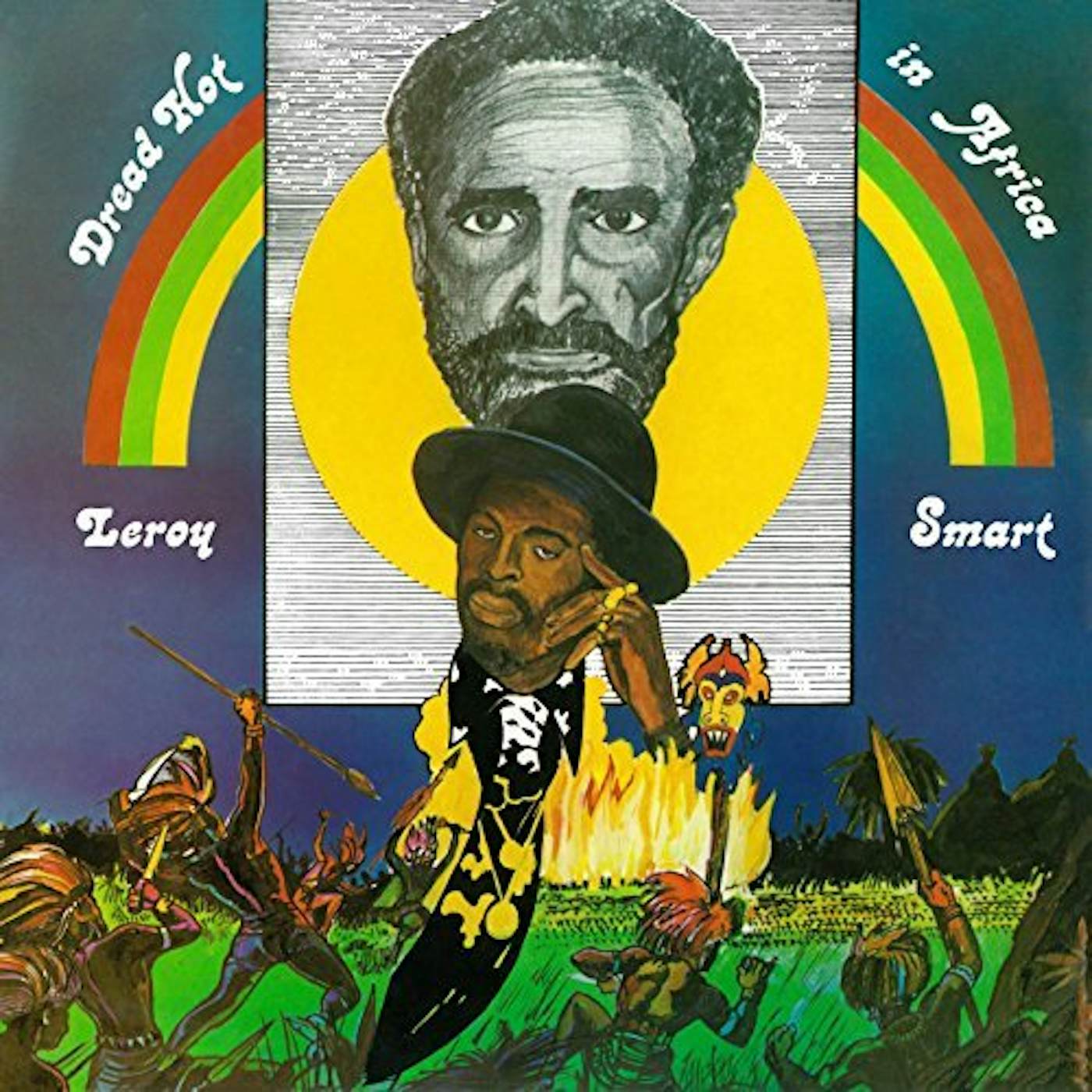 Leroy Smart Dread Hot In Africa Vinyl Record