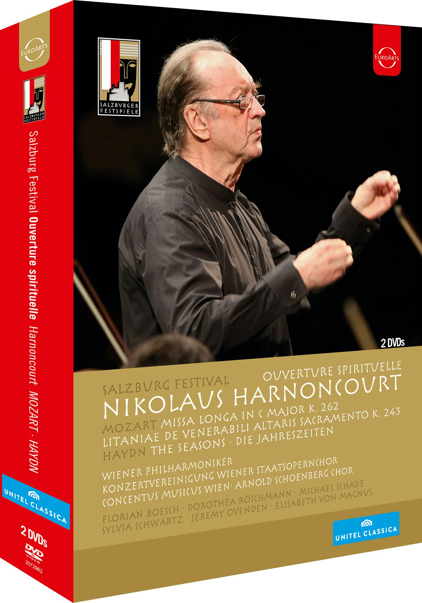 SALZBURG FESTIVAL NIKOLAUS HARNONCOURT DVD