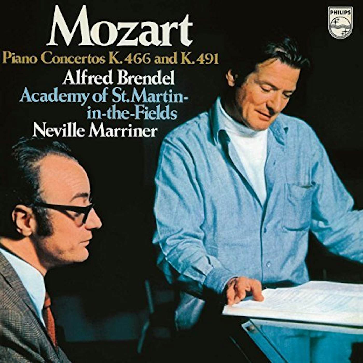 Mozart / Brendel / Marriner / Academy of St. Martin-in-the-Fields  PIANO CONCERTOS NOS 20 & 24 Vinyl Record