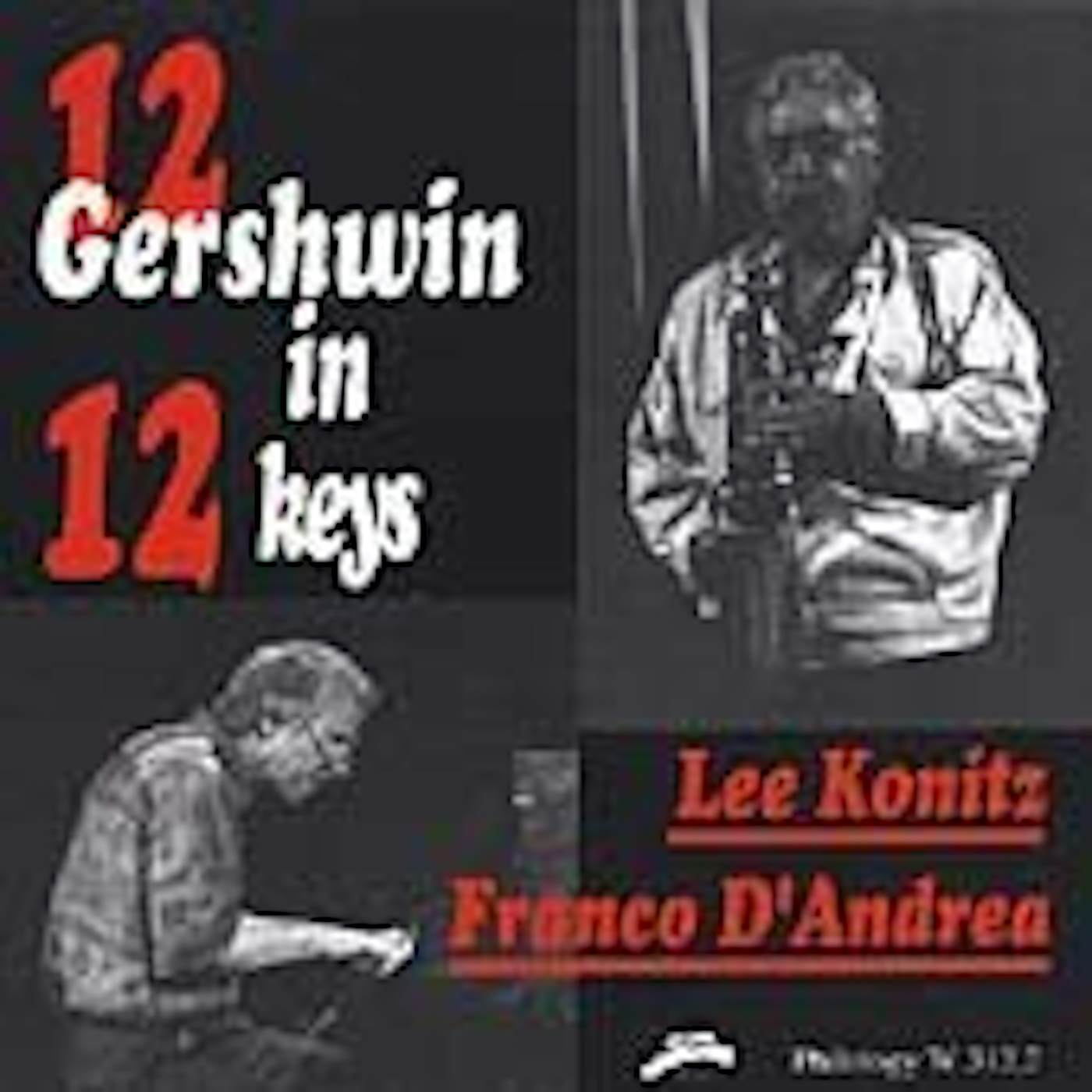 Lee Konitz 12 GERSHWIN IN 12 KEYS CD