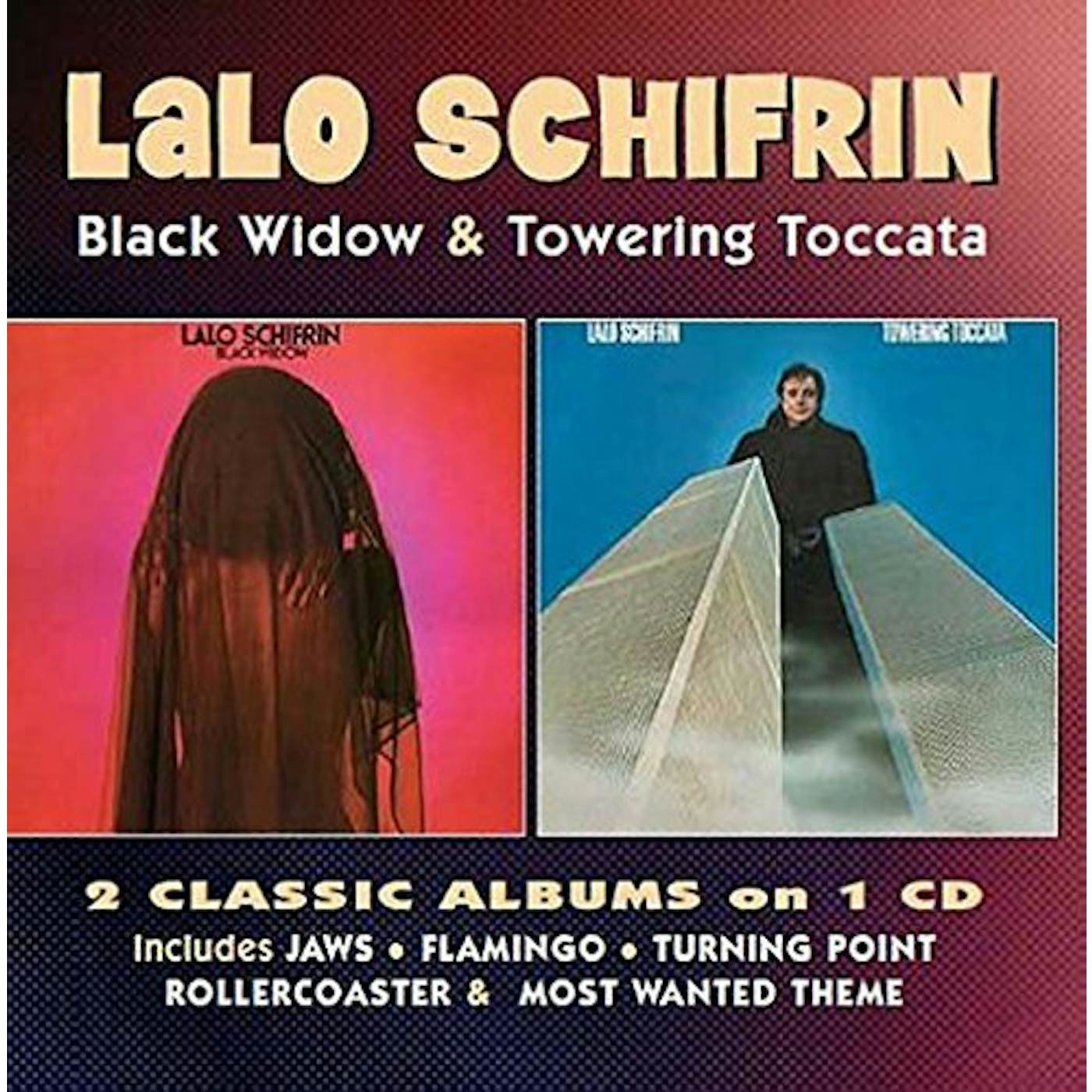 Lalo Schifrin BLACK WIDOW / TOWERING TOCCATA CD