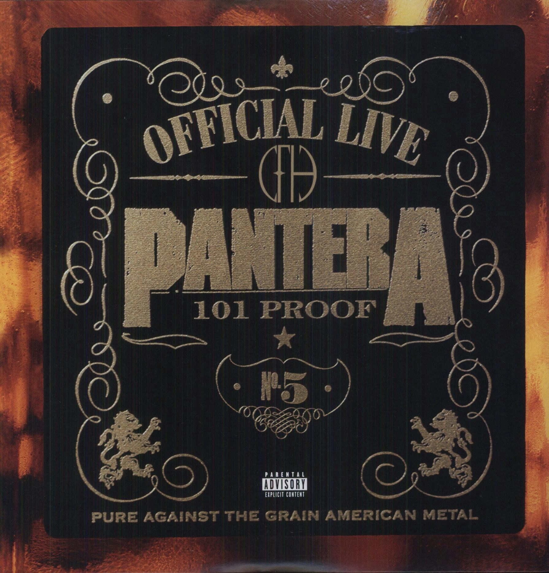 Pantera OFFICIAL LIVE Vinyl Record