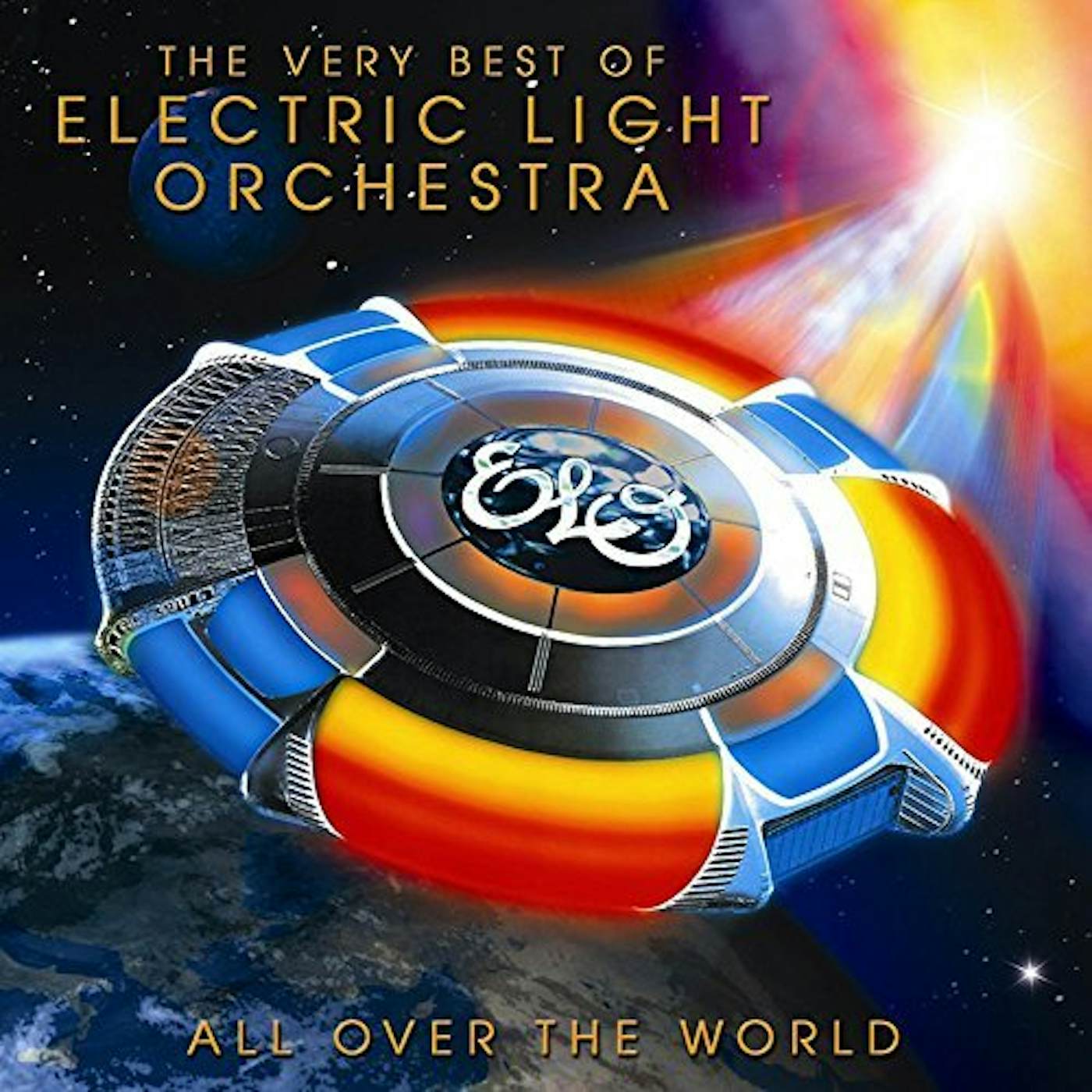 ELO (Electric Light Orchestra) ALL OVER THE WORLD: VERY BEST OF Vinyl Record