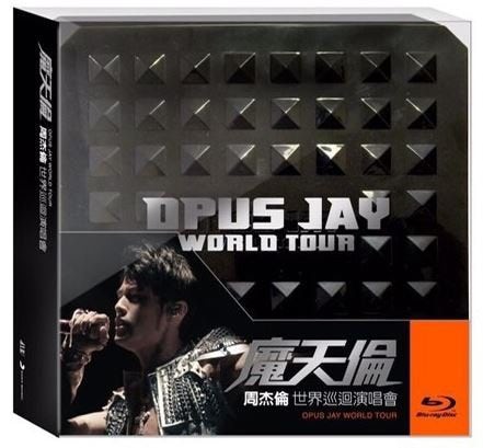 Jay Chou OPUS JAY WORLD TOUR: LIMITED DELUXE EDITION Blu-ray