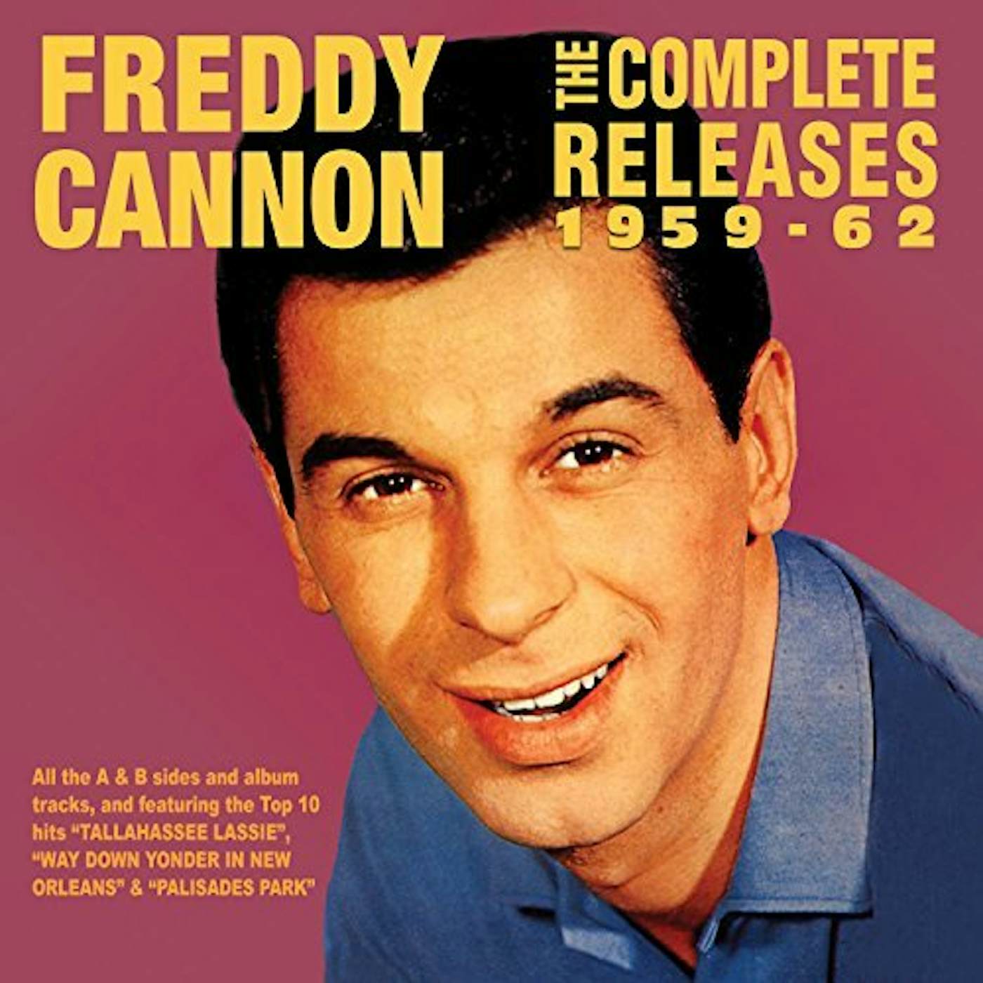 Freddy Cannon COMPLETE RELEASES 1959-62 CD