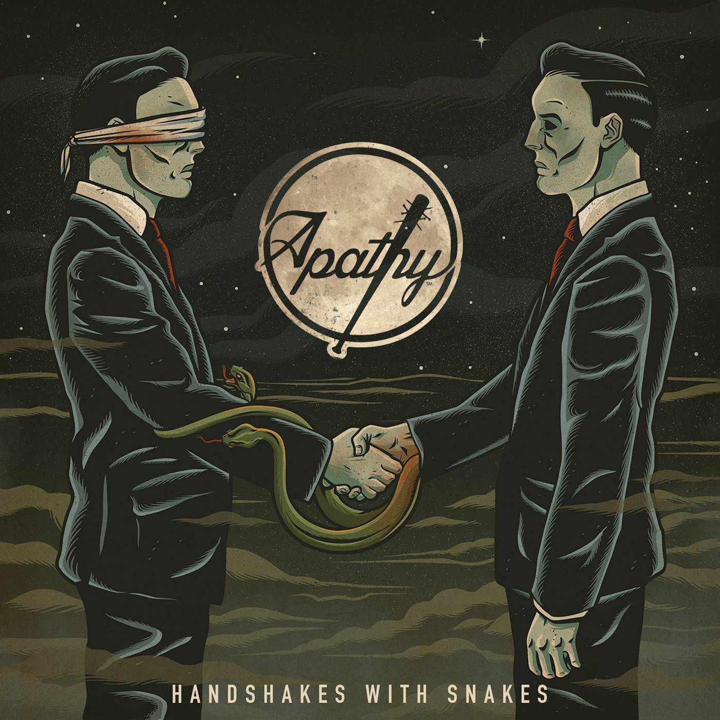 Apathy Handshakes with Snakes Vinyl Record