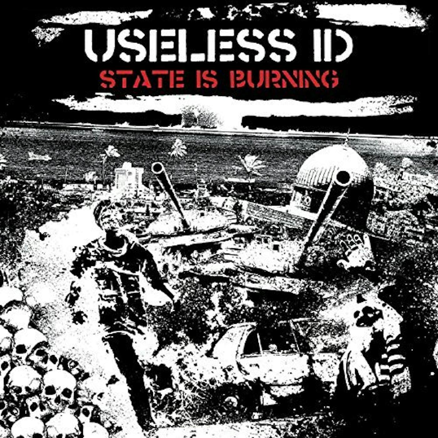Useless Id State Is Burning Vinyl Record