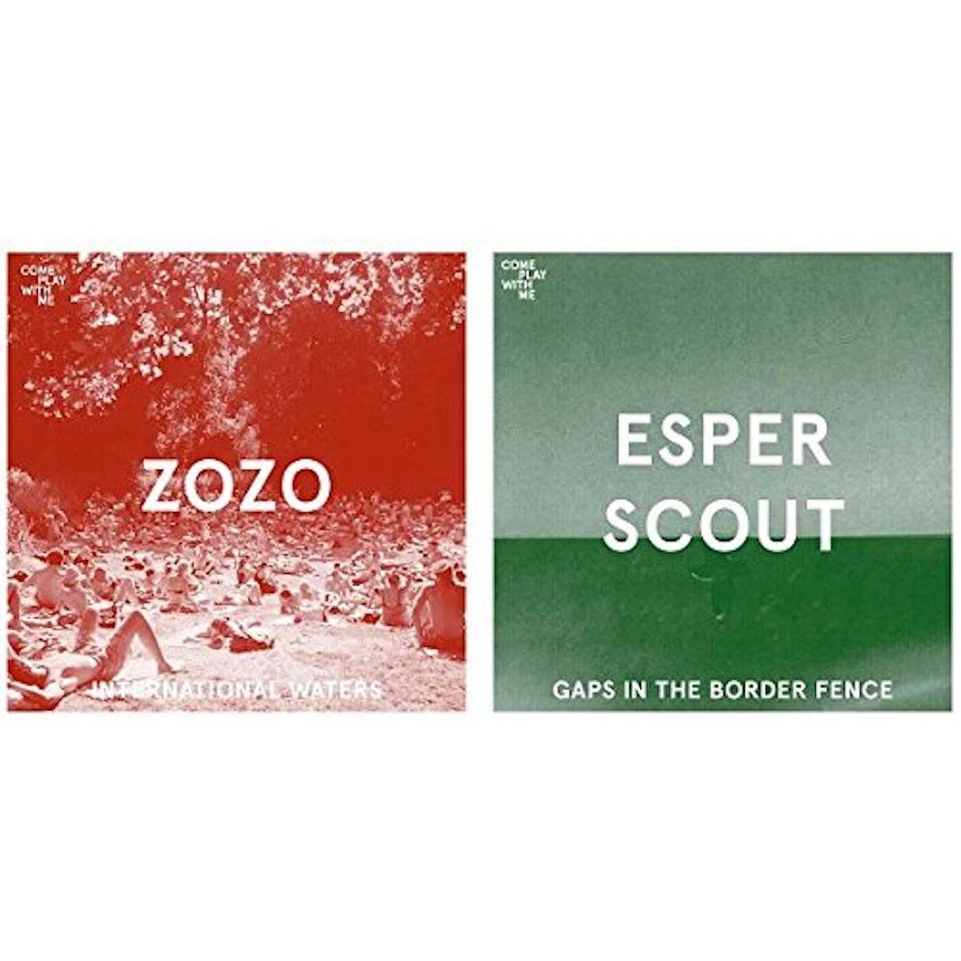ZOZO / ESPER SCOUT INTERNATIONAL WATERS / GAPS IN THE BORDER FENCE Vinyl Record