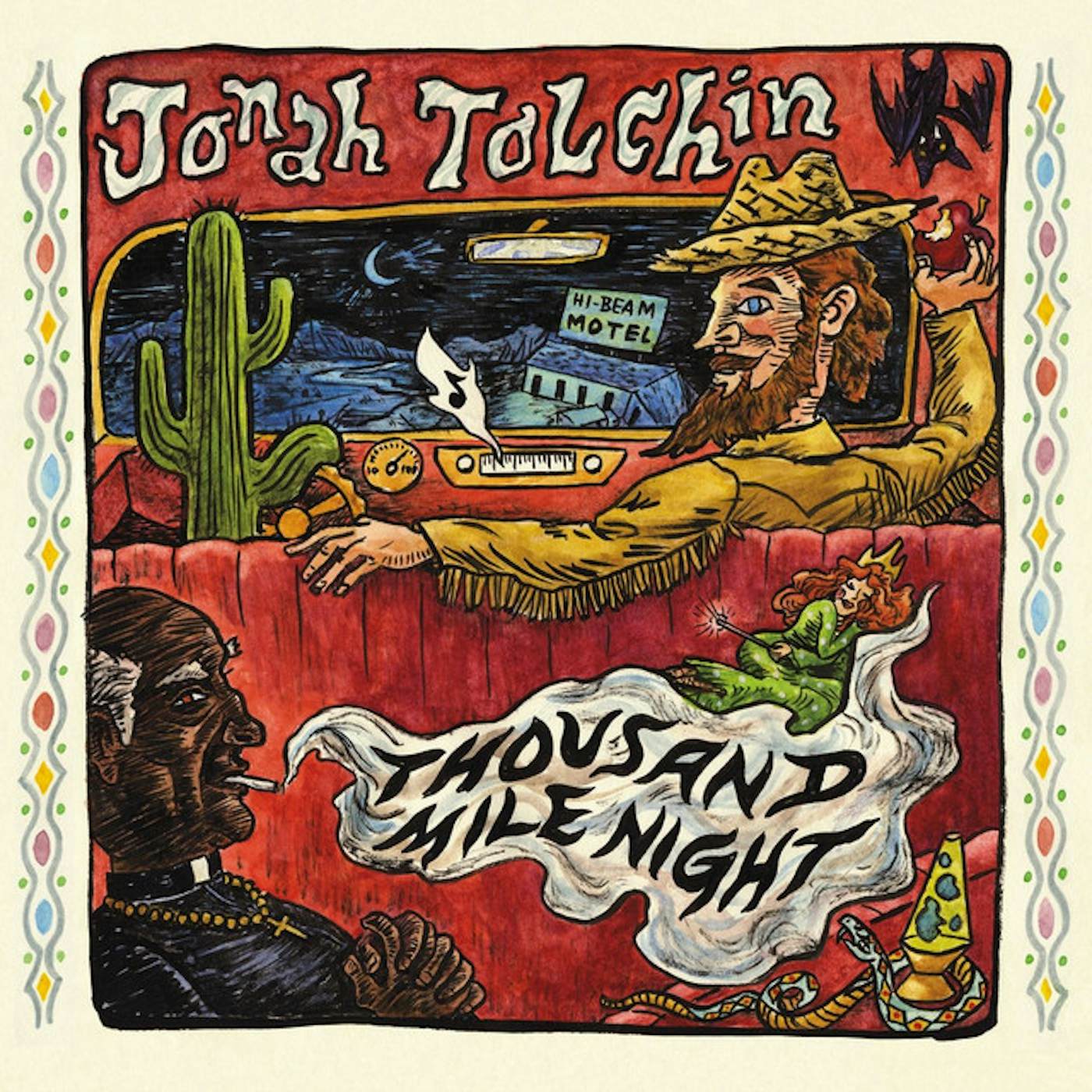 Jonah Tolchin Thousand Mile Night Vinyl Record
