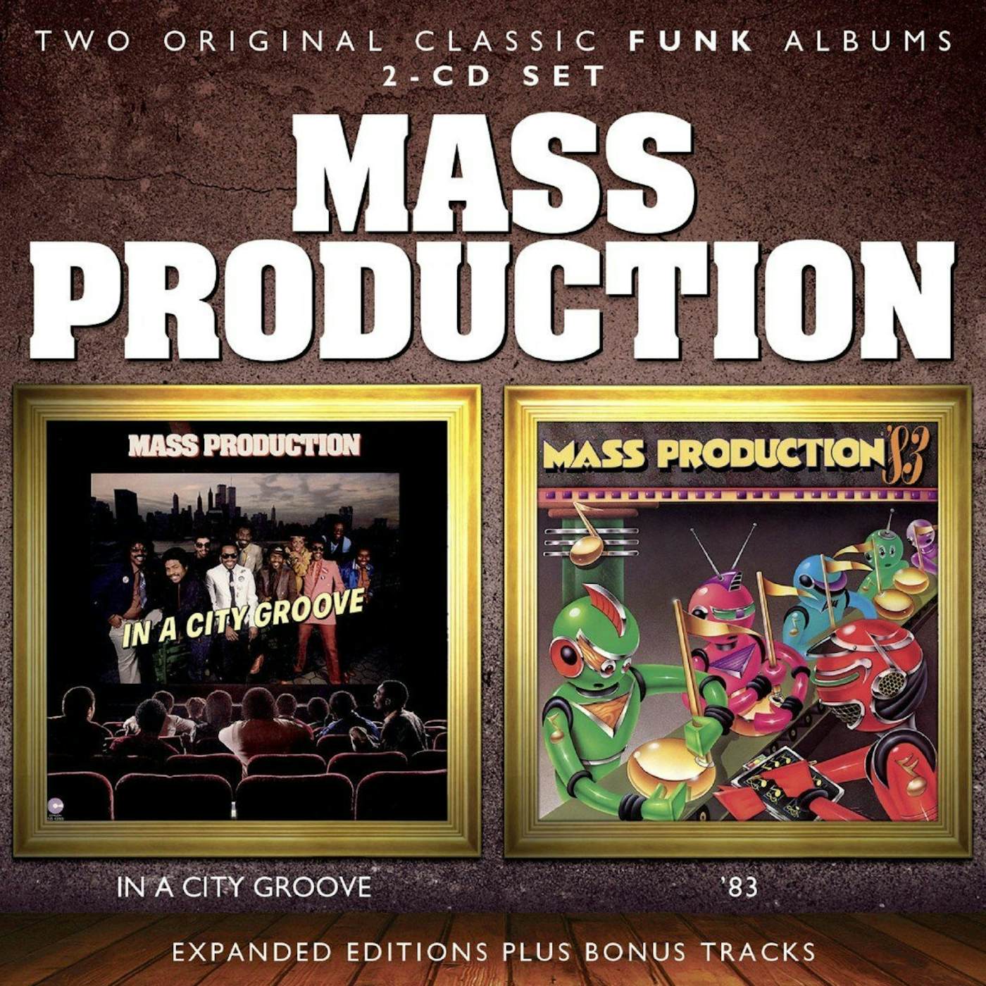 Mass Production IN A CITY GROOVE / 83 CD