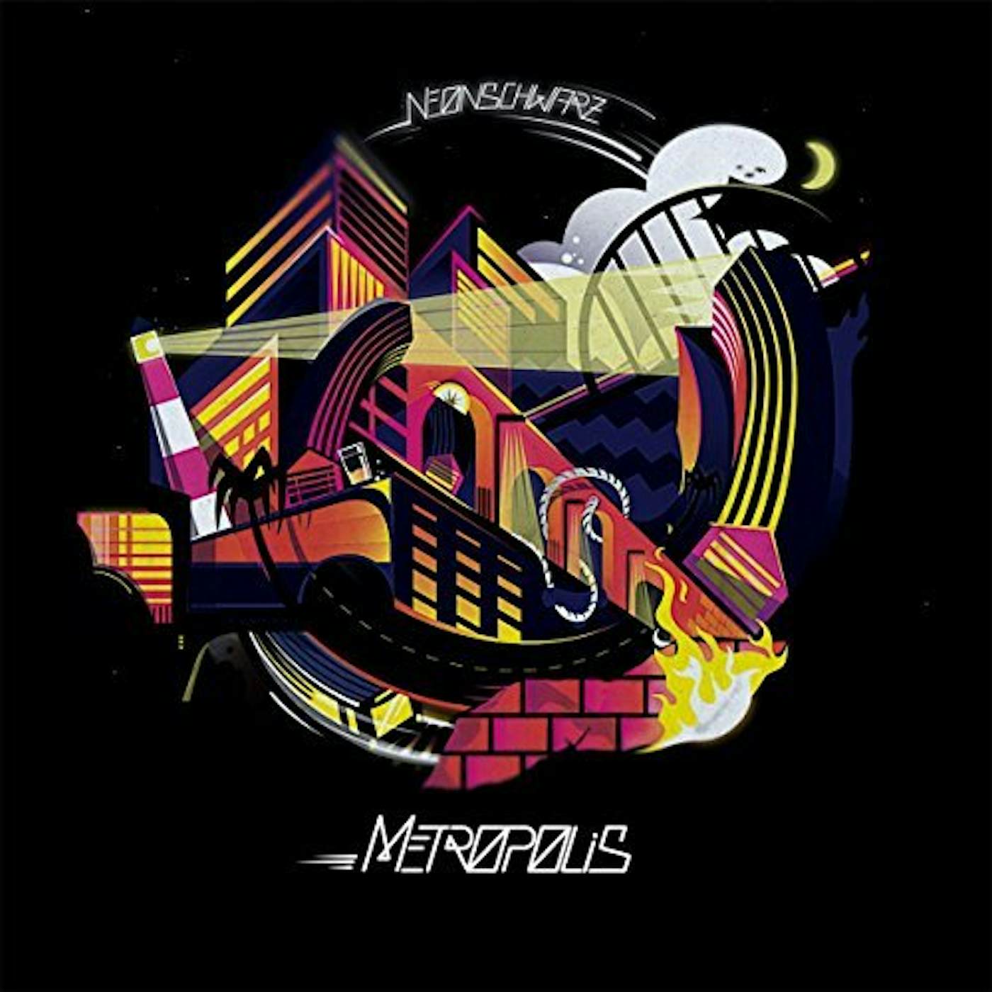 Neonschwarz METROPOLIS CD